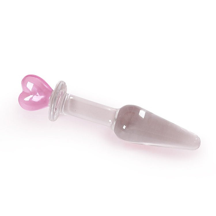 Beaded Butt Plug Glass Dildos Of Queen Heart / L Dildo