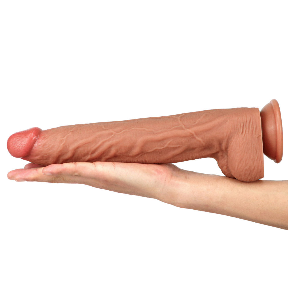 Zginana konstrukcja dildo o średnicy do 5,2 cm