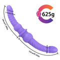 Pogrubiona część środkowa podwójnego dildo