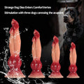 Monster dildo z trzema głowicami — widok tylnej części produktu