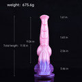 Wymiary horse dildo: 28,4 cm długości