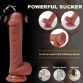 Ładowanie USB wibrującego dildo z wytryskiem