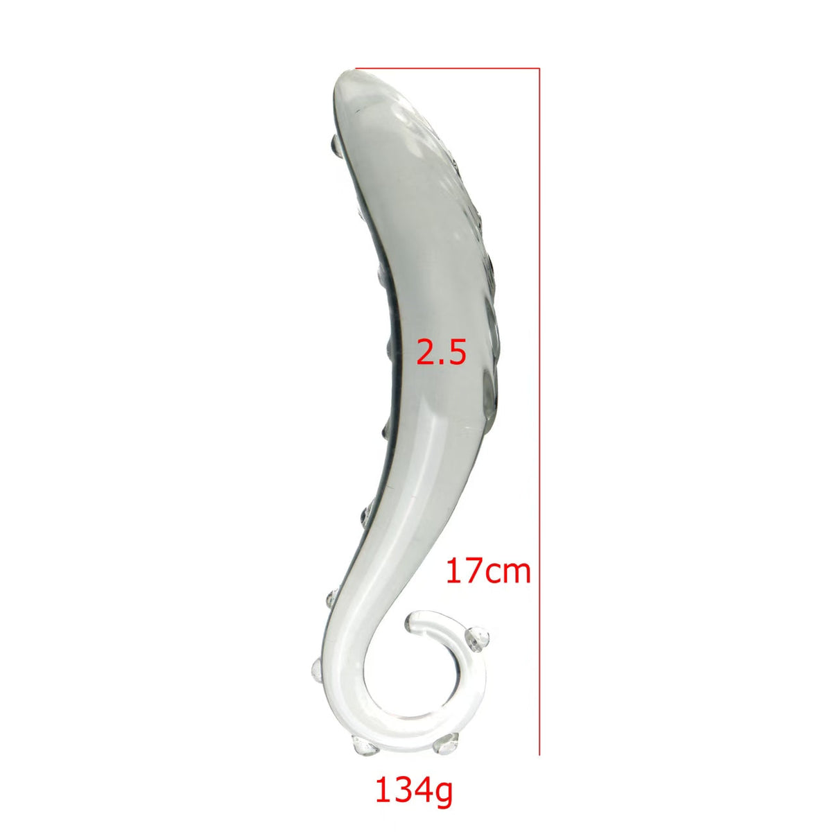 Wymiary wariantu M: 17 cm długości i do 2,5 cm średnicy