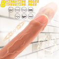 Osiem trybów wibracji automatic dildo