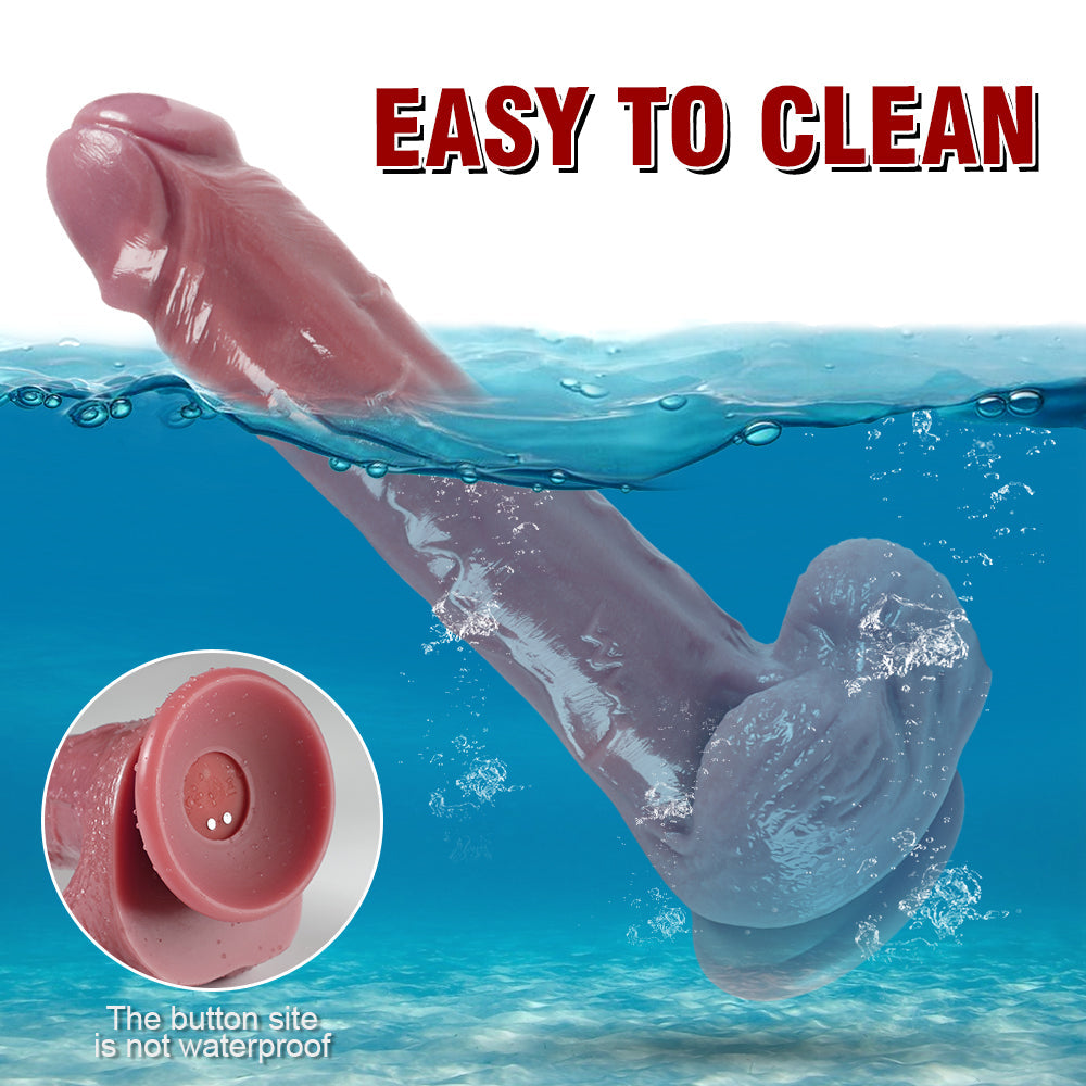Automatic dildo podczas czyszczenia powierzchni