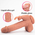 Szeroka przyssawka automatycznego dildo