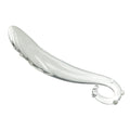 Szklane tentacle dildo z okrągłymi wypukłościami