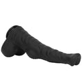Szeroka przyssawka końskiego dildo