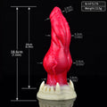 Wymiary dog dildo: 18,6 cm długości