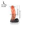 Wymiary dragon dildo L: 26,7 cm długości