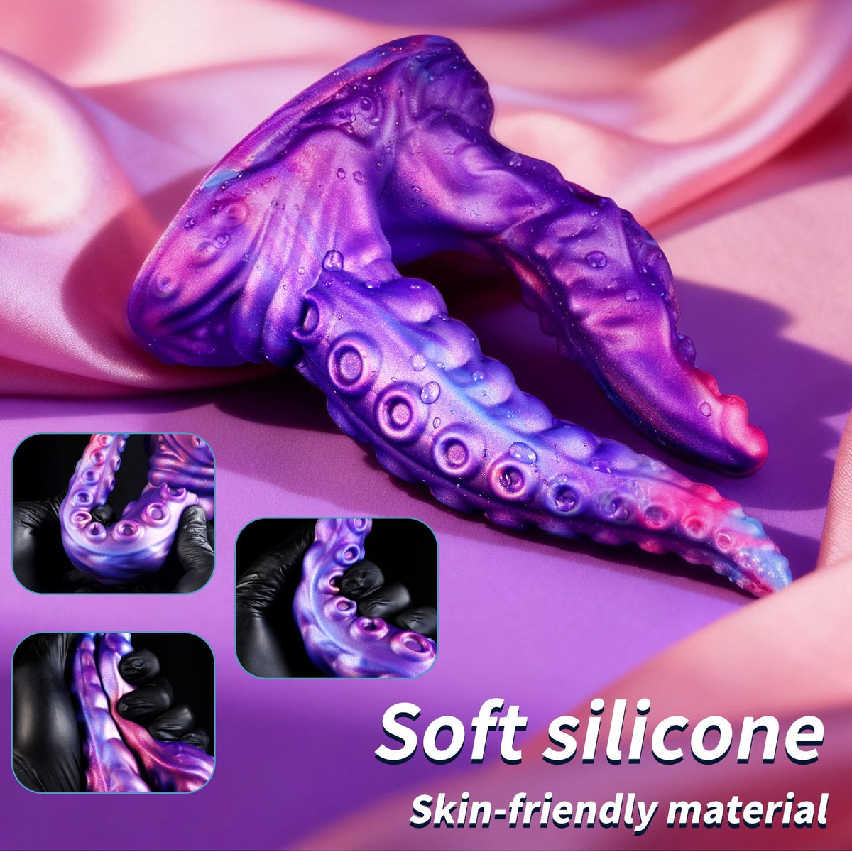 Elastyczność silikonowych ramion tentacle