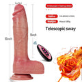 Wymiary dildo: 25,4 cm długości i około 5 cm średnicy
