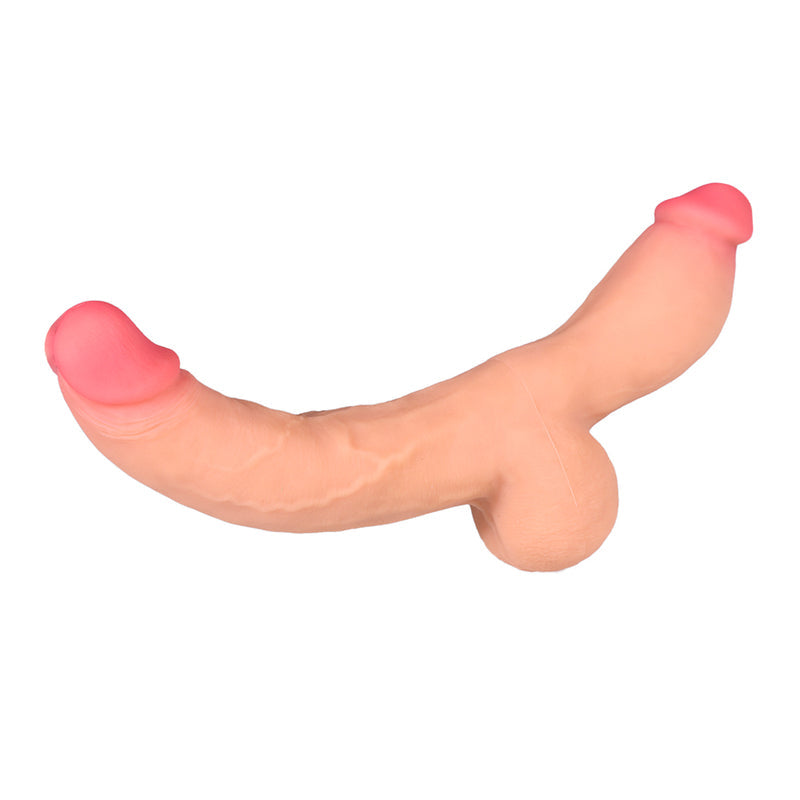 Podwójne realistyczne dildo — trzy warianty podwójnego dildo