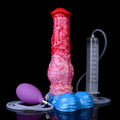Horse dildo z kompletem przewodów