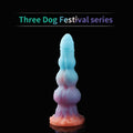 Dildo fantasy w pastelowym wariancie kolorystycznym