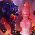 Dildo fantasy z motywem wilka