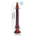 Długie dildo fantasy w rozmiarze XL – wymiary i waga