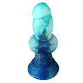 Małe dildo fantasy z węzłem – widok z przodu