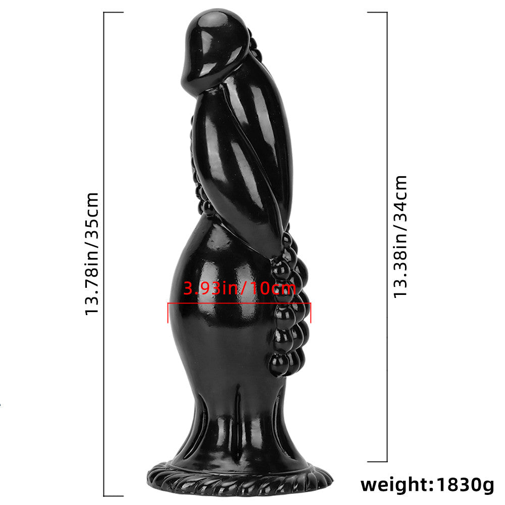 Smocze dildo o długości 35 cm i średnicy 10 cm