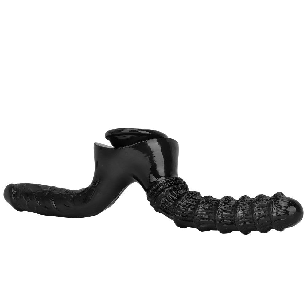 Boczny profil dildo do podwójnej penetracji