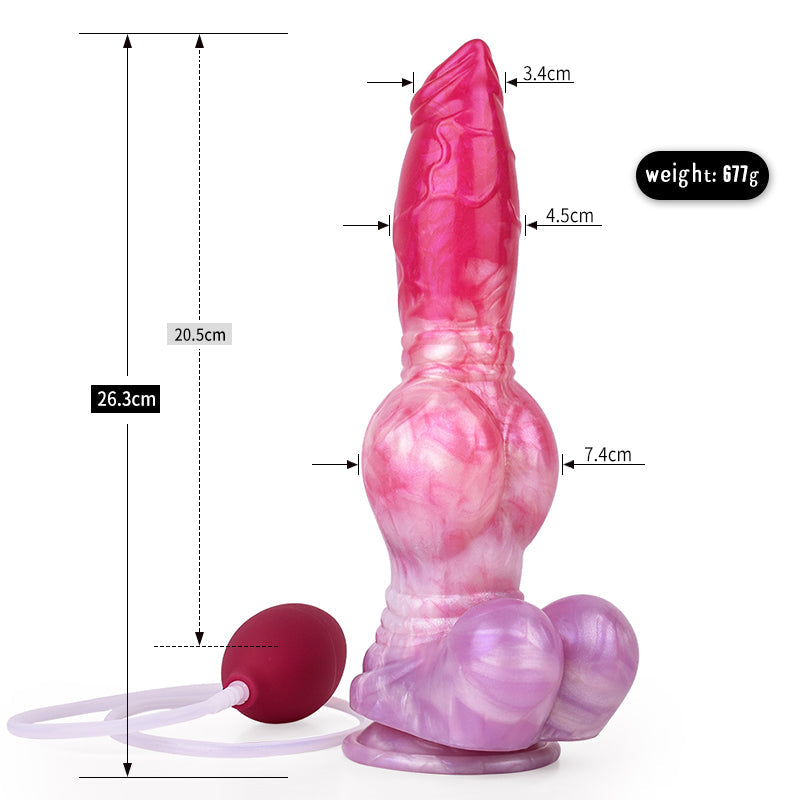 Wymiary dildo fantasy 26,3 cm