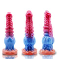 Profil silikonowego dildo fantasy z mackami i węzłem
