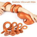 Miedziane długie dildo analne