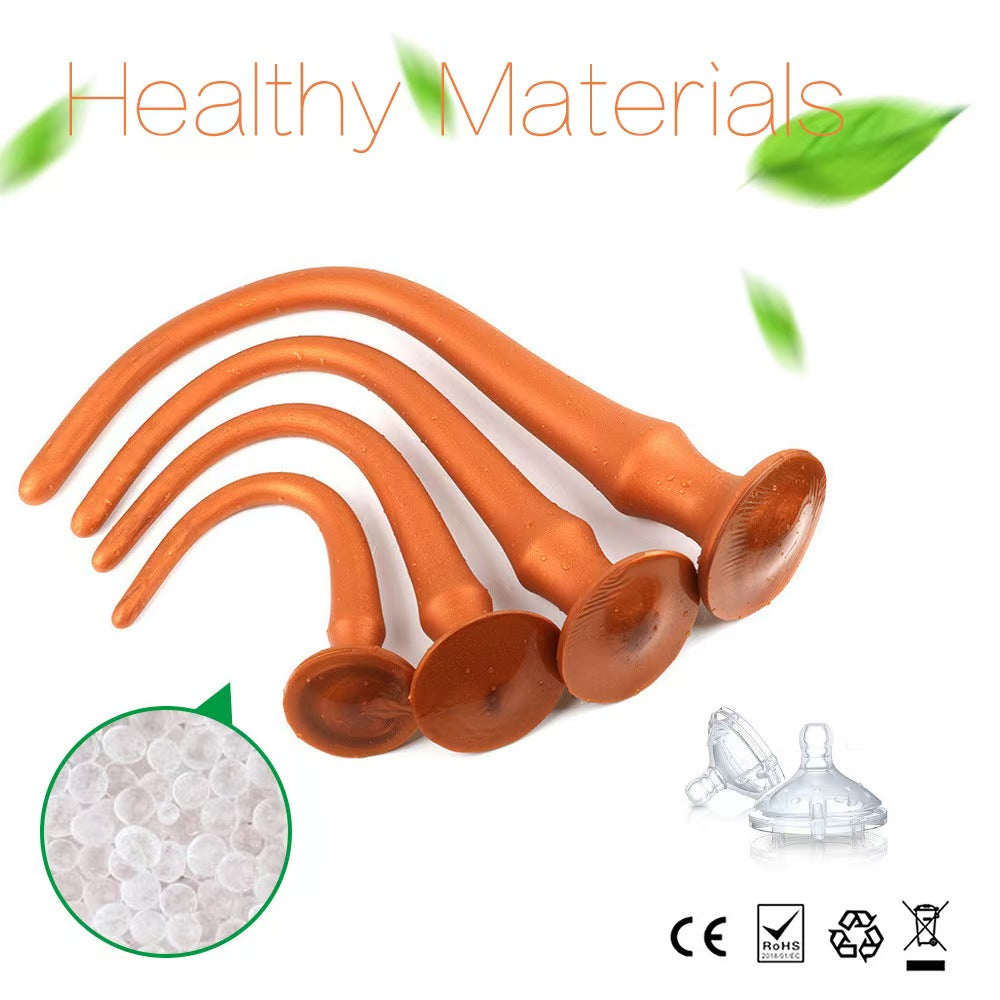 Zwężana końcówka elastycznego dildo