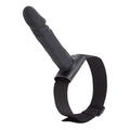 Strapon na twarz z czarnym odpinanym dildo