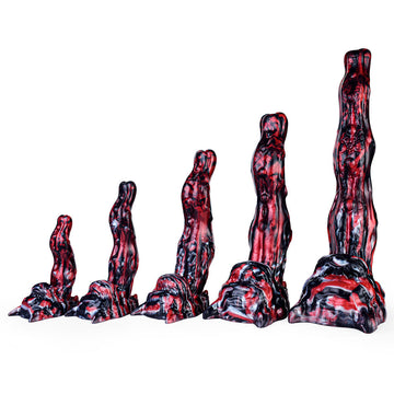 Pięć rozmiarów dildo fantasy Język Buldoga