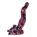 Pionowy profil teksturowanego dildo fantasy