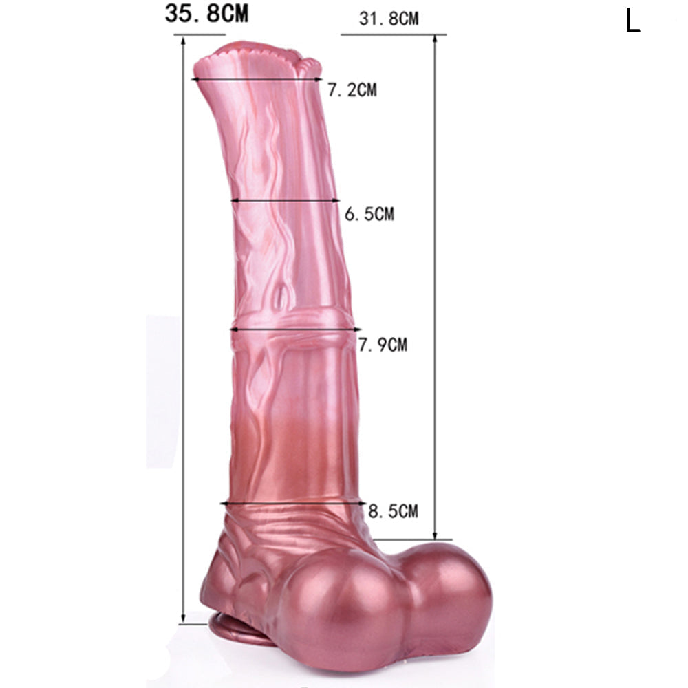 Wymiary fantasy dildo centaura L