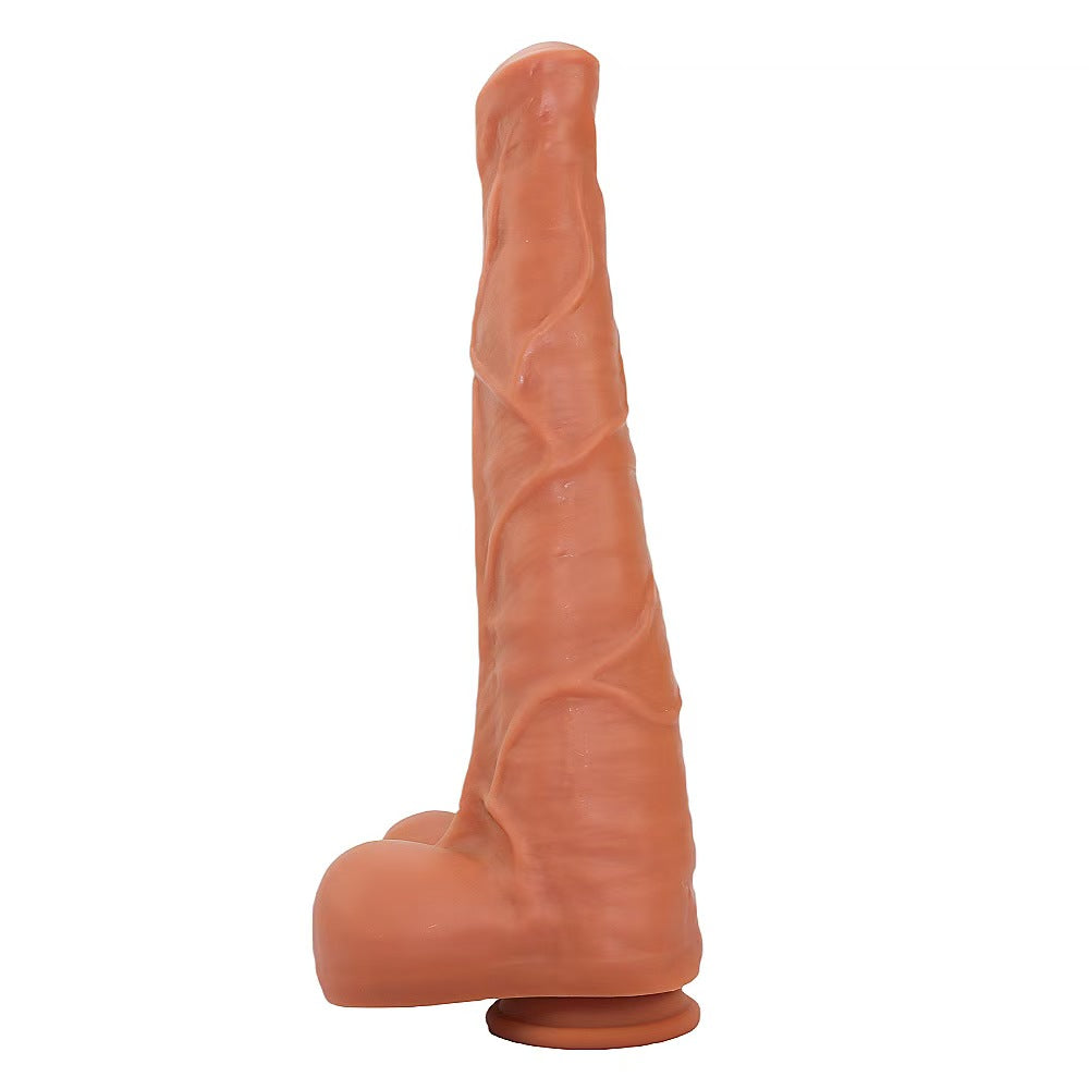 Giant horse dildo w kolorze czarnym i cielistym