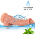 Powierzchnia realistycznego dildo do czyszczenia