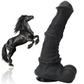 Horse dildo czarne XXL z przyssawką