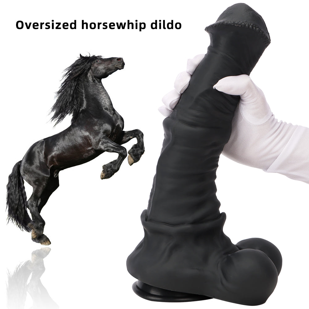 Czarne dildo fantasy XXL