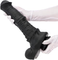 Teksturowane dildo fantasy z szeroką podstawą