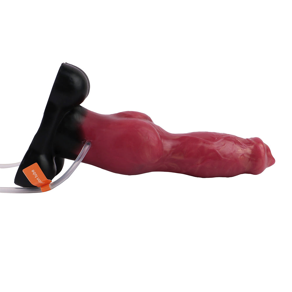 Prawy bok czerwonego dildo fantasy
