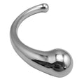 Większa kulista końcówka metalowego dildo
