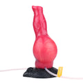 Drugi bok pompowanego dildo psiego