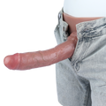 Realistyczne dildo o długości zewnętrznej 22,5 cm