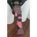 Duże dildo fantasy zamocowane w uprzęży strapon