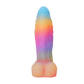 Profil silikonowego rainbow dildo