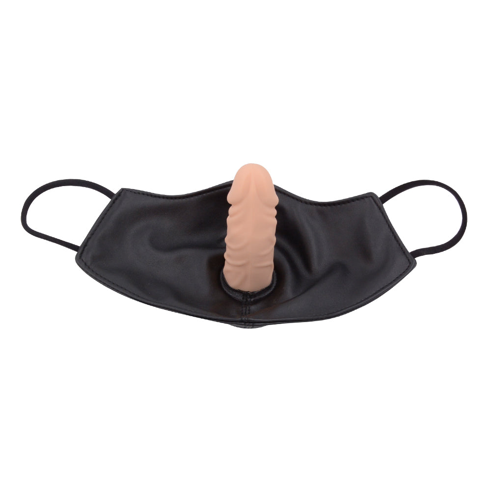 Cielisty długi knebel do maski BDSM