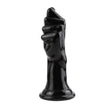 Czarne duże dildo w kształcie pięści – 24 cm