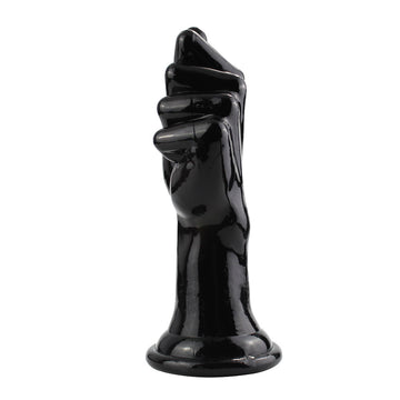 Czarne duże dildo w kształcie pięści – 24 cm