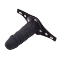 Czarny knebel dildo wyjęty z maski