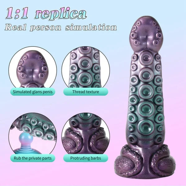 Tekstura dildo fantasy inspirowana mackami