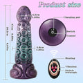 Wymiary dildo z mackami – 20,5 cm długości