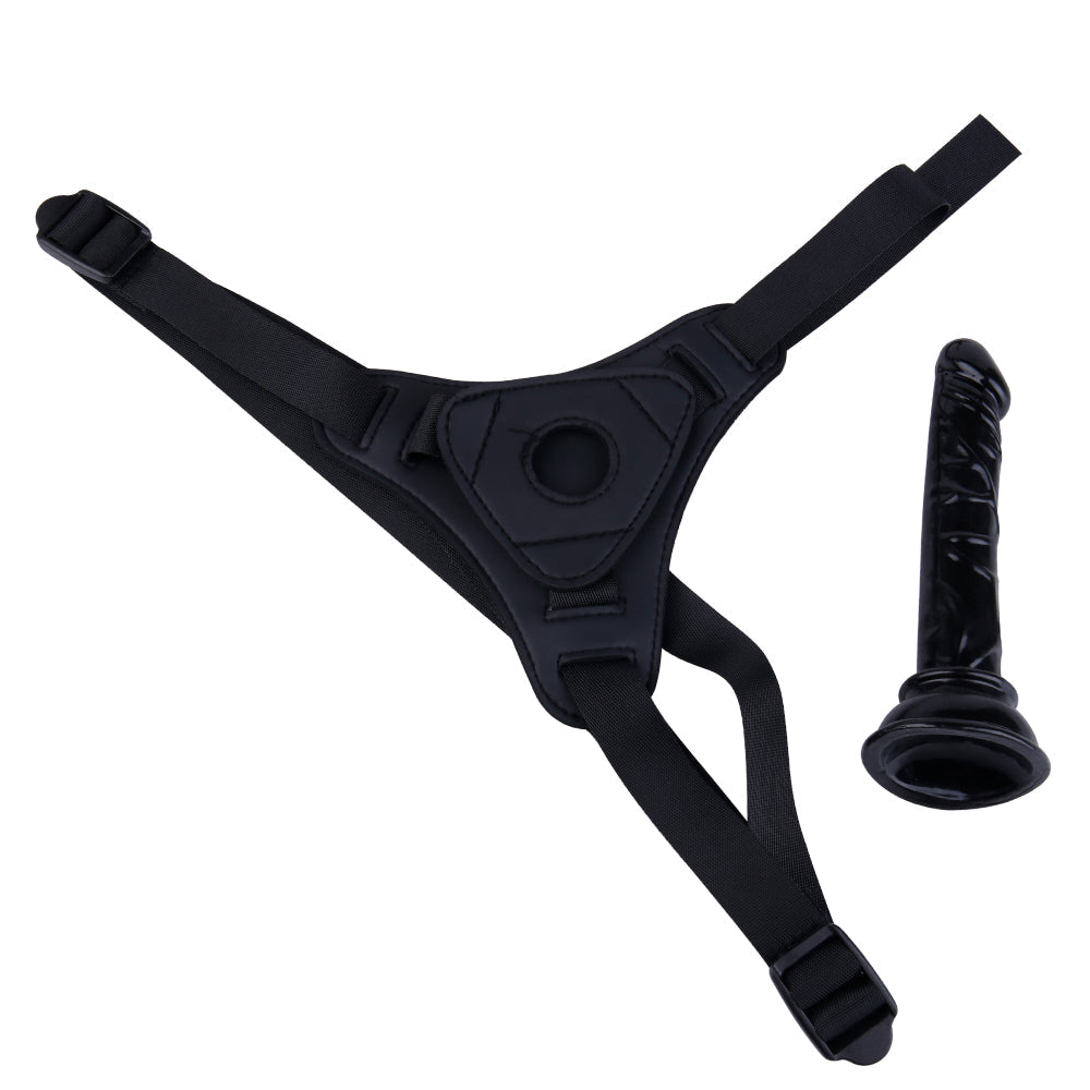 Sześć kolorów małego dildo strap-on